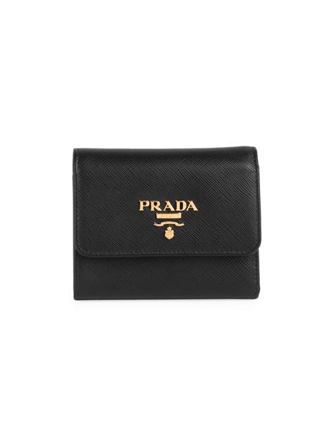 prada medium size wallet|Prada wallet black woman.